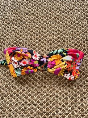 Montce Swim Janeane Strapless Bikini Top Size M
